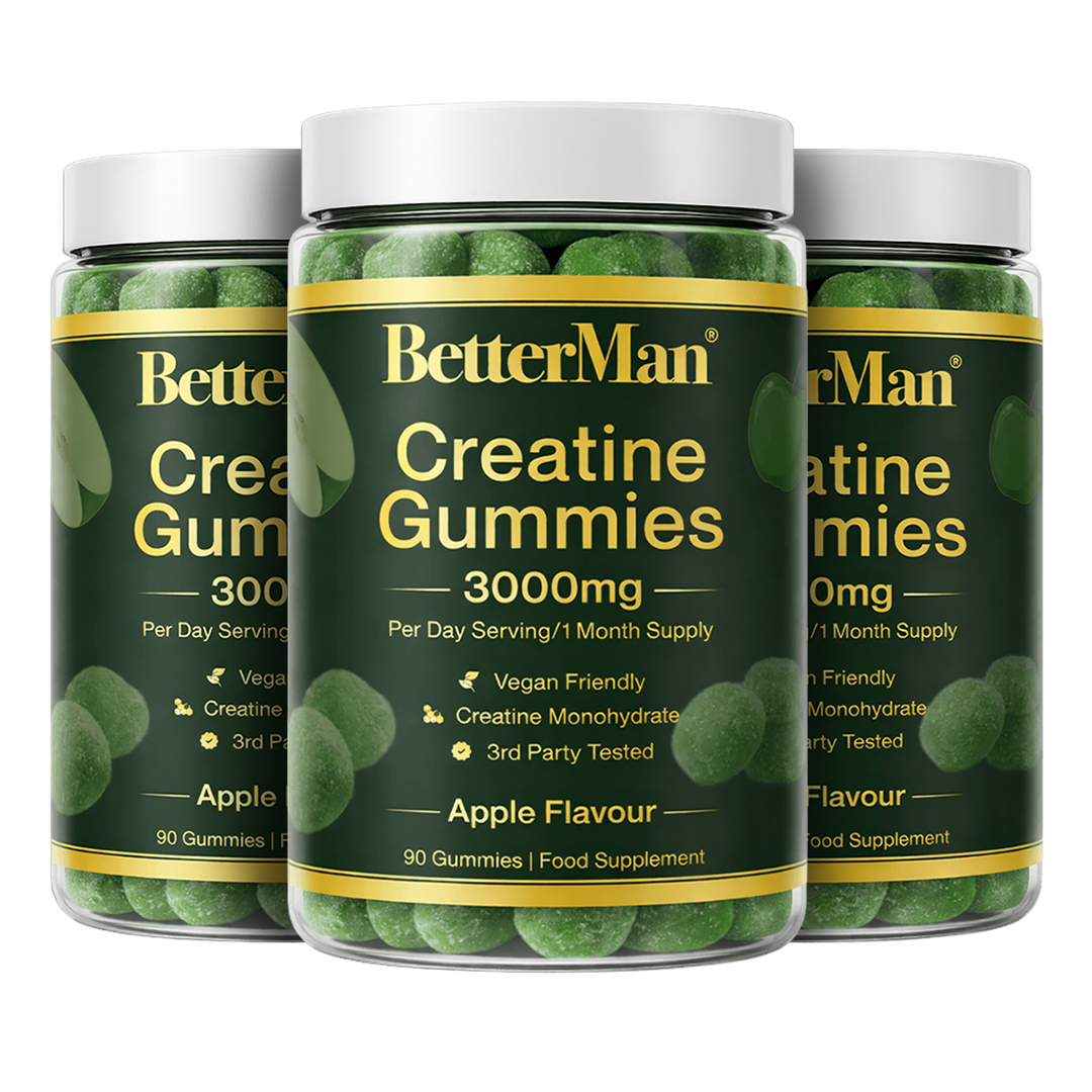 BetterMan Apple Creatine Gummies 3000mg – BetterMan Labs