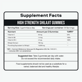 Shilajit gummies ingredients 